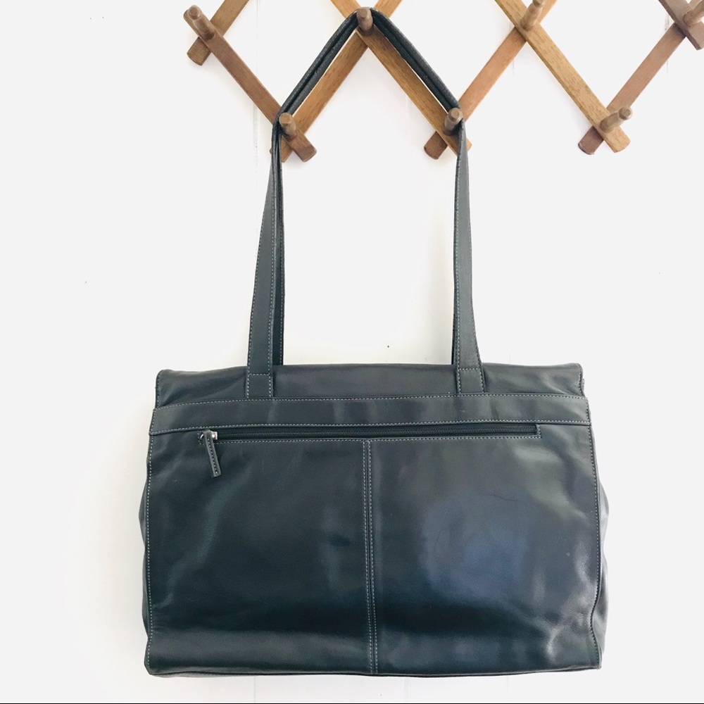 Tignanello Leather Laptop Two Strap Shoulder Bag - Picture 5 of 8
